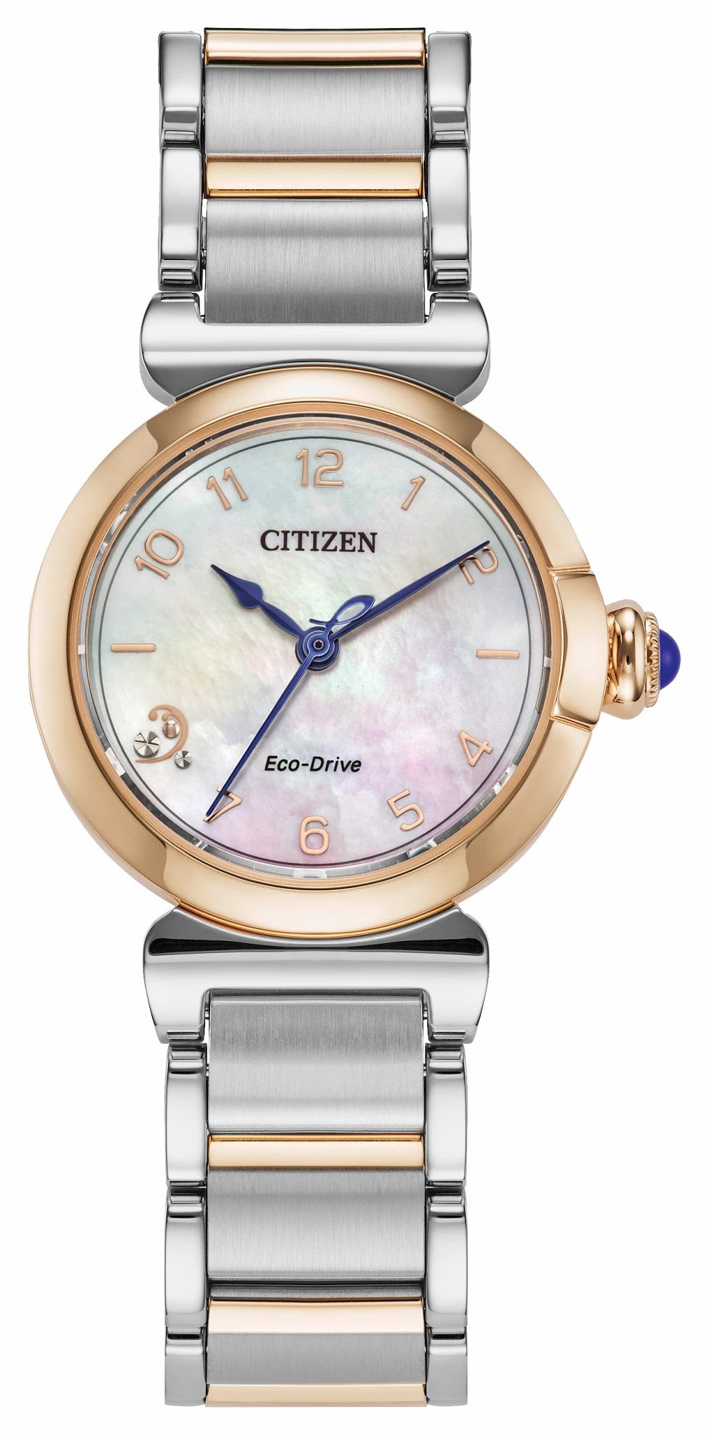 Citizen Customer Favorite - Citizen L Mae White Dial Stainless Steel Bracelet EM1136-87D