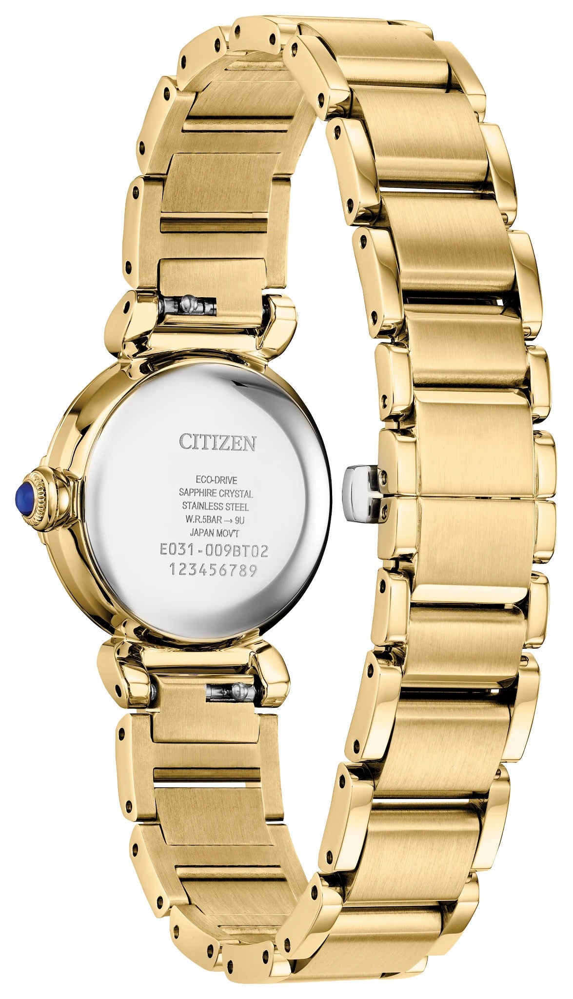 Citizen Featured - Citizen L Mae Black Dial Stainless Steel Bracelet EM1132-88H