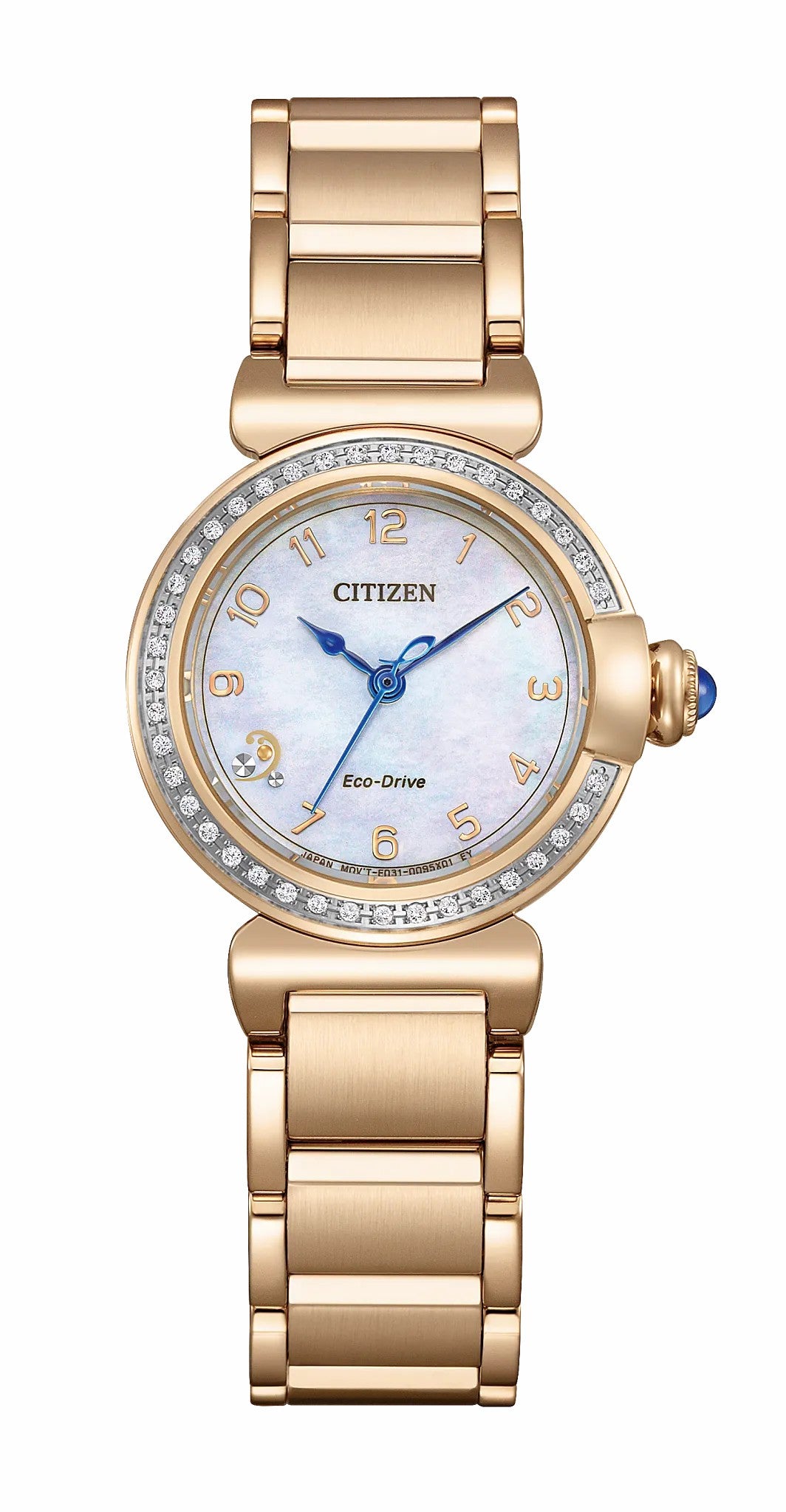 Citizen Everyday - Citizen L Mae White Dial Stainless Steel Bracelet EM1123-89D