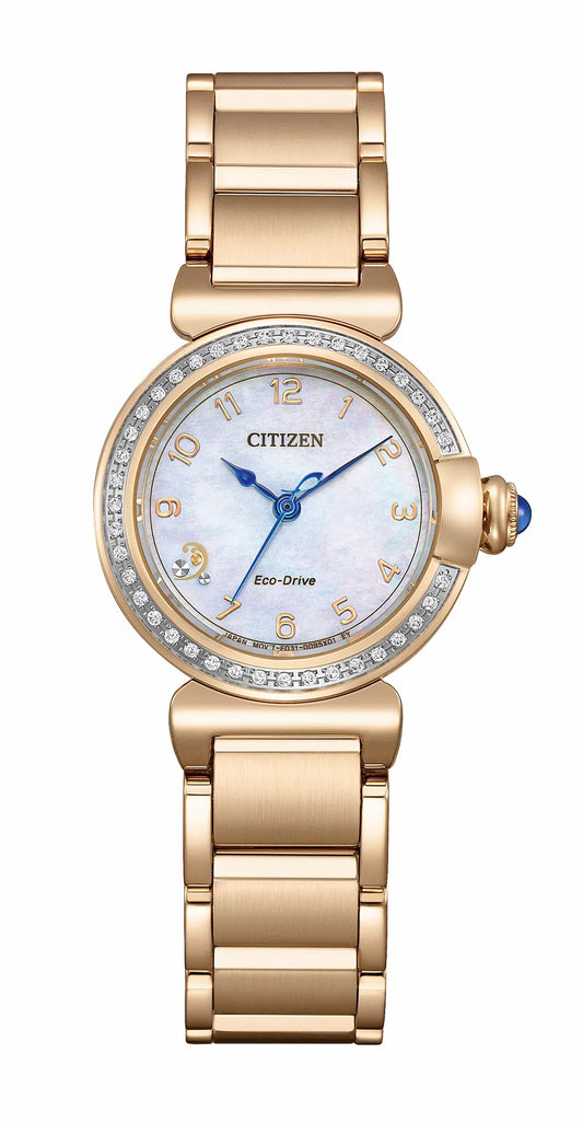Citizen Everyday - Citizen L Mae White Dial Stainless Steel Bracelet EM1123-89D