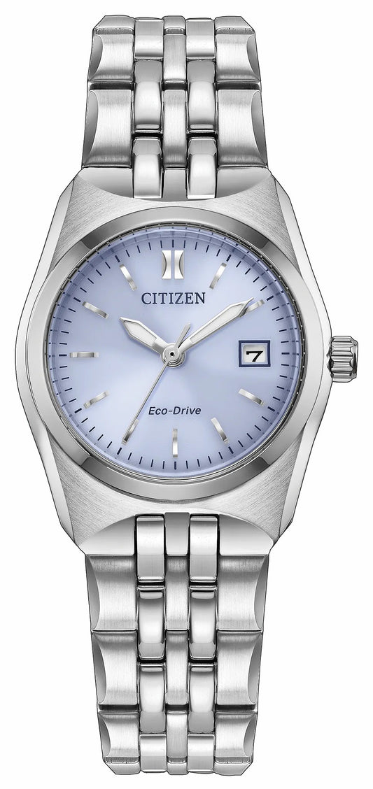 Citizen Essential - Corso Lavender Dial Stainless Steel Bracelet EW2291-51Z