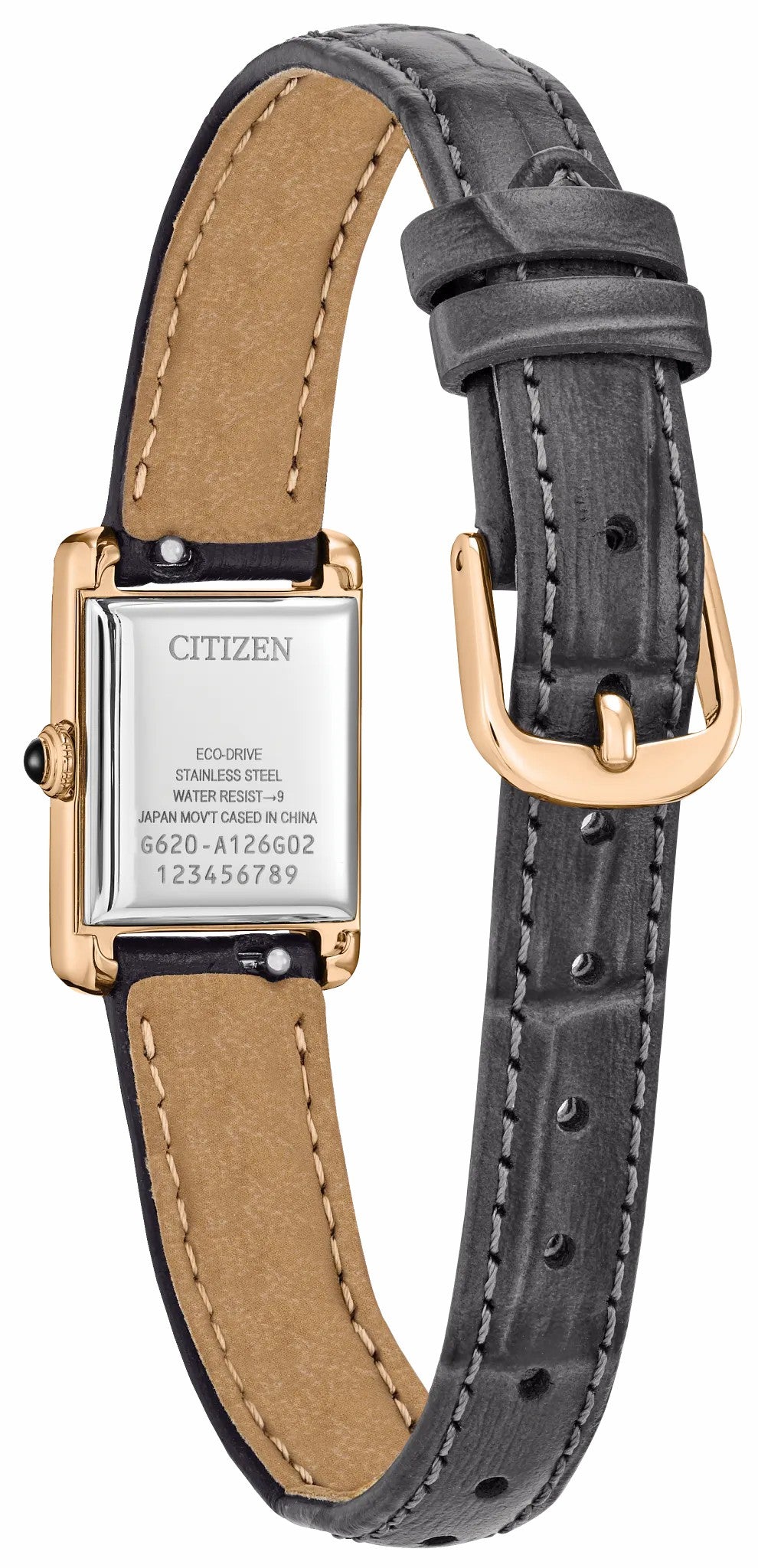 Citizen Best Price - Fio Roma Beige Dial Leather Strap EG2799-18W