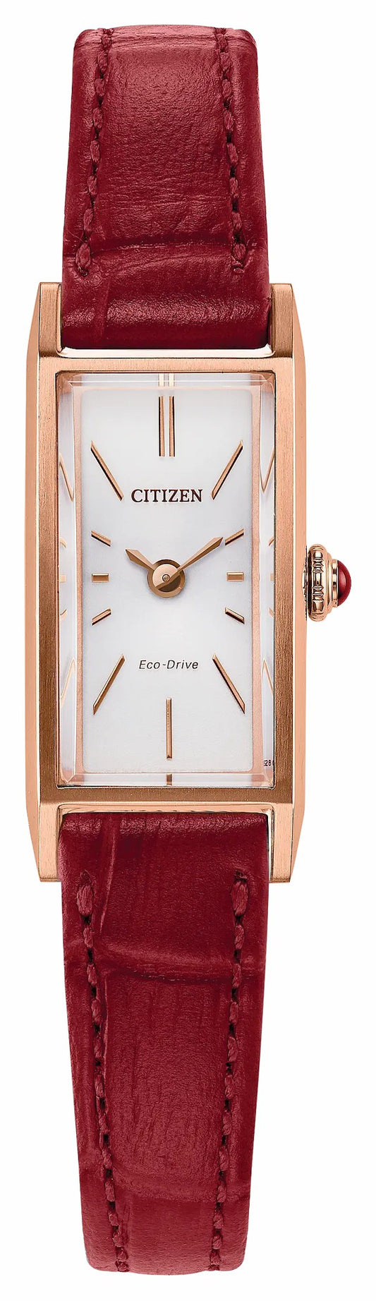 Citizen Everyday - Fio White Dial Leather Strap EG7123-01A