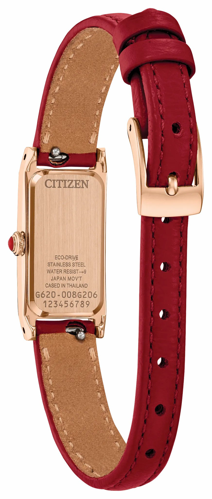 Citizen Everyday - Fio White Dial Leather Strap EG7123-01A