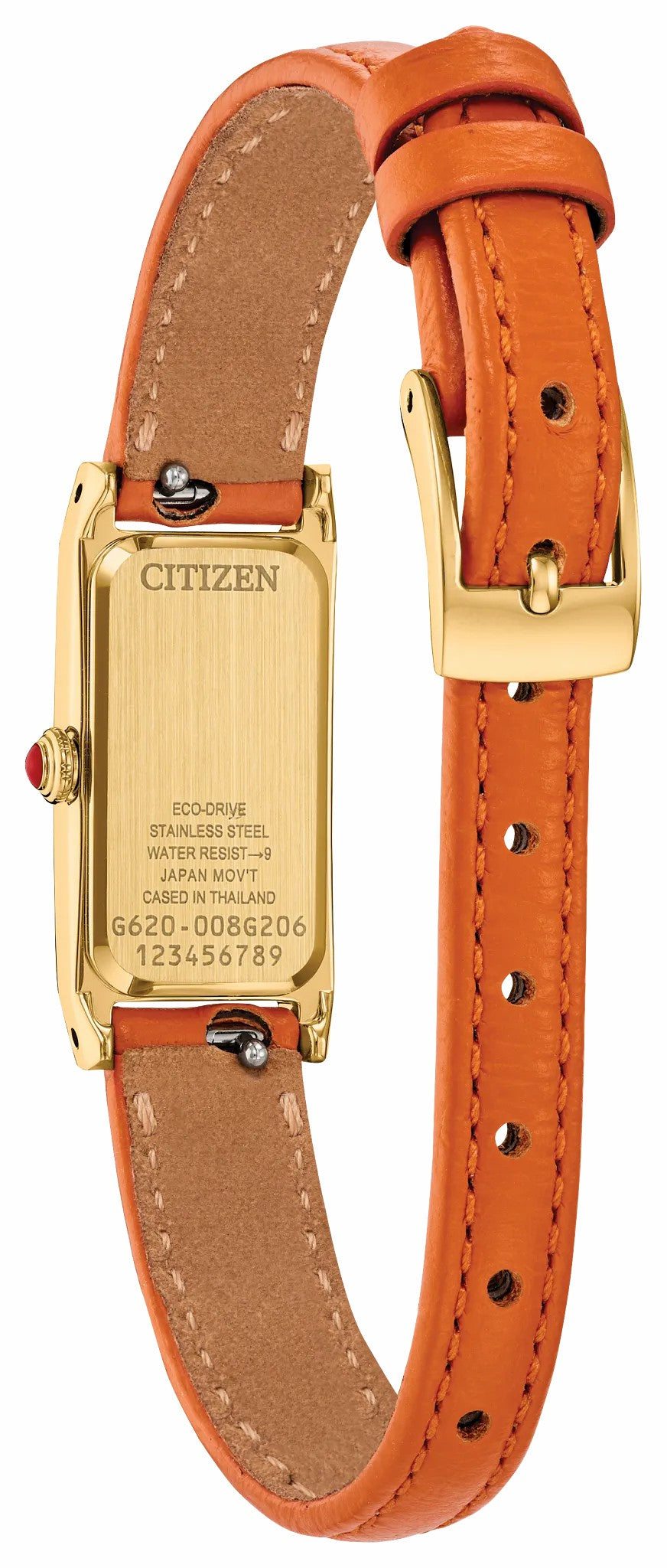 Citizen Essential - Fio White Dial Leather Strap EG7122-04A