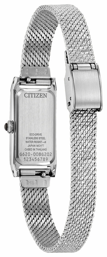Citizen Recommended - Fio White Dial Stainless Steel Bracelet EG7120-51A