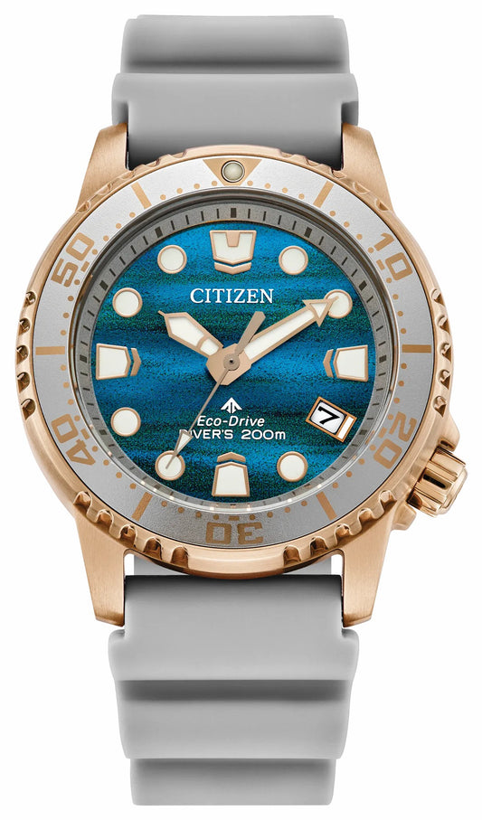 Citizen Sale - Promaster Dive Blue Dial Polyurethane Strap EO2023-00W
