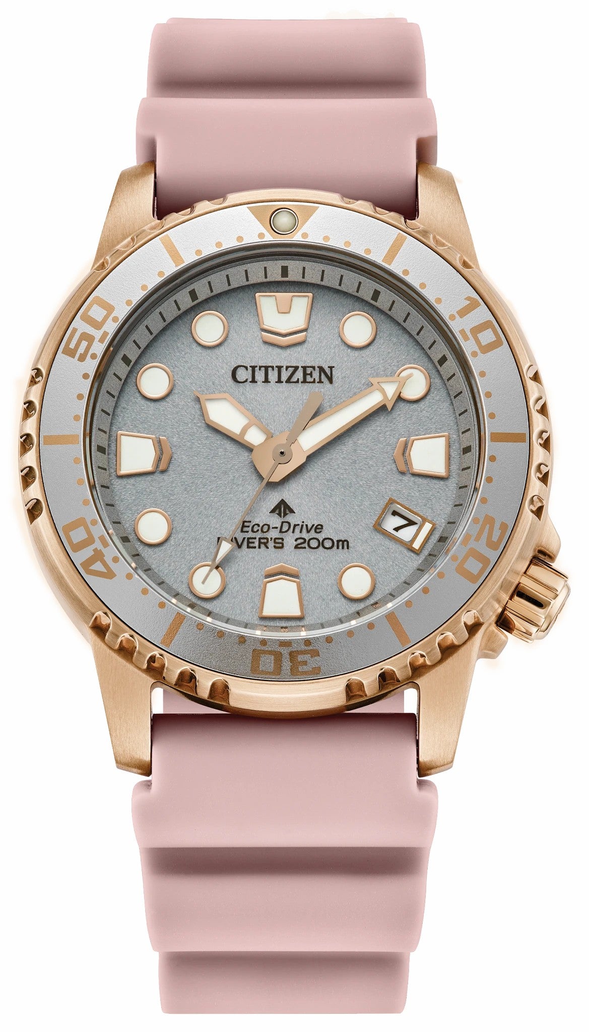 Citizen Exclusive - Promaster Dive Silver-Tone Dial Polyurethane Strap EO2023-00A