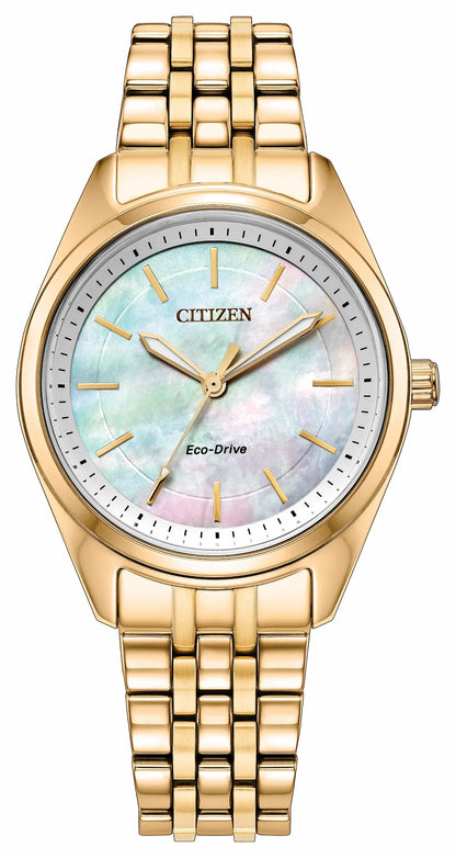 Citizen Essential - Peyten White Dial Stainless Steel Bracelet EM1232-59D