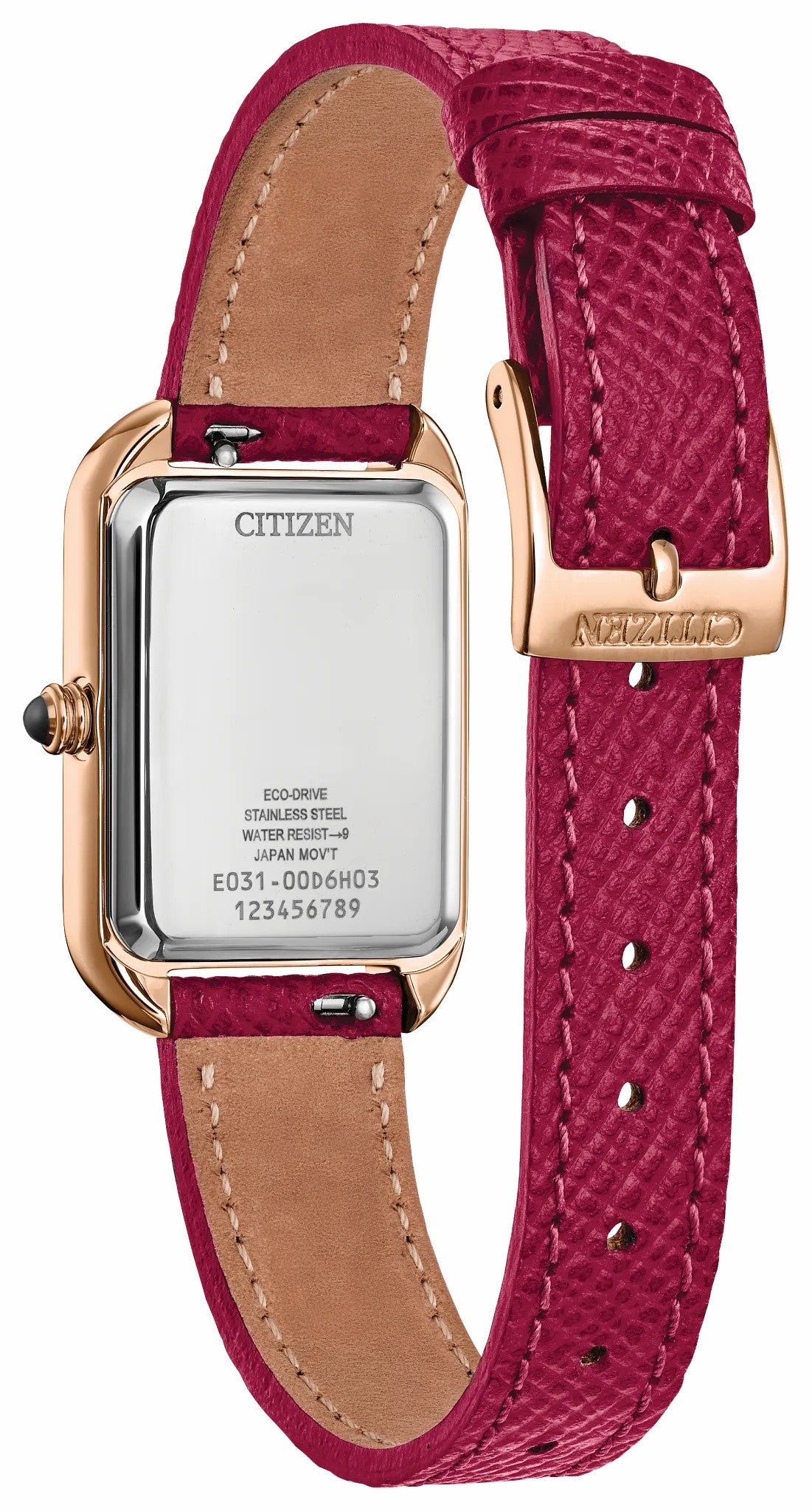Citizen Featured - Dress Classic White Dial Leather Strap EM1193-08D