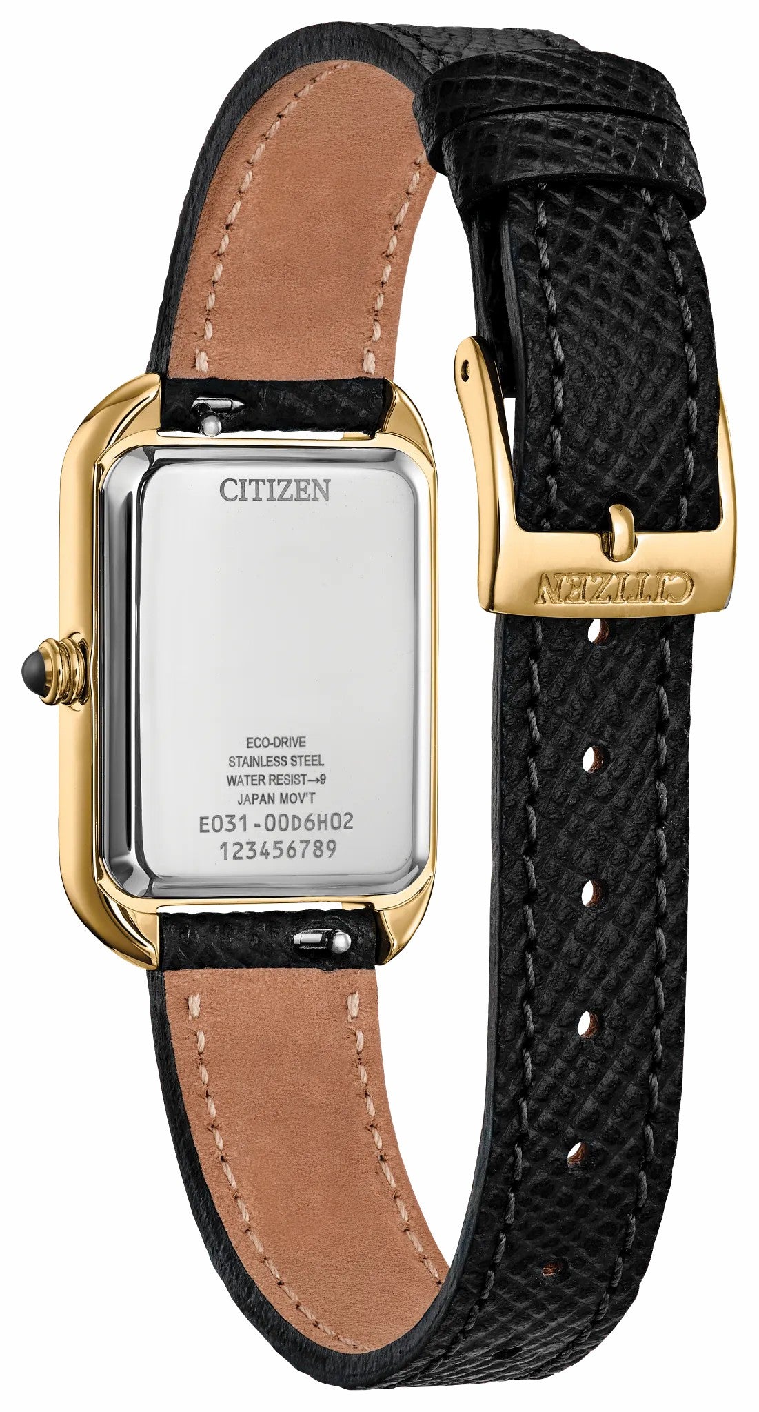 Citizen Top Pick - Dress Classic Black Dial Leather Strap EM1192-01E