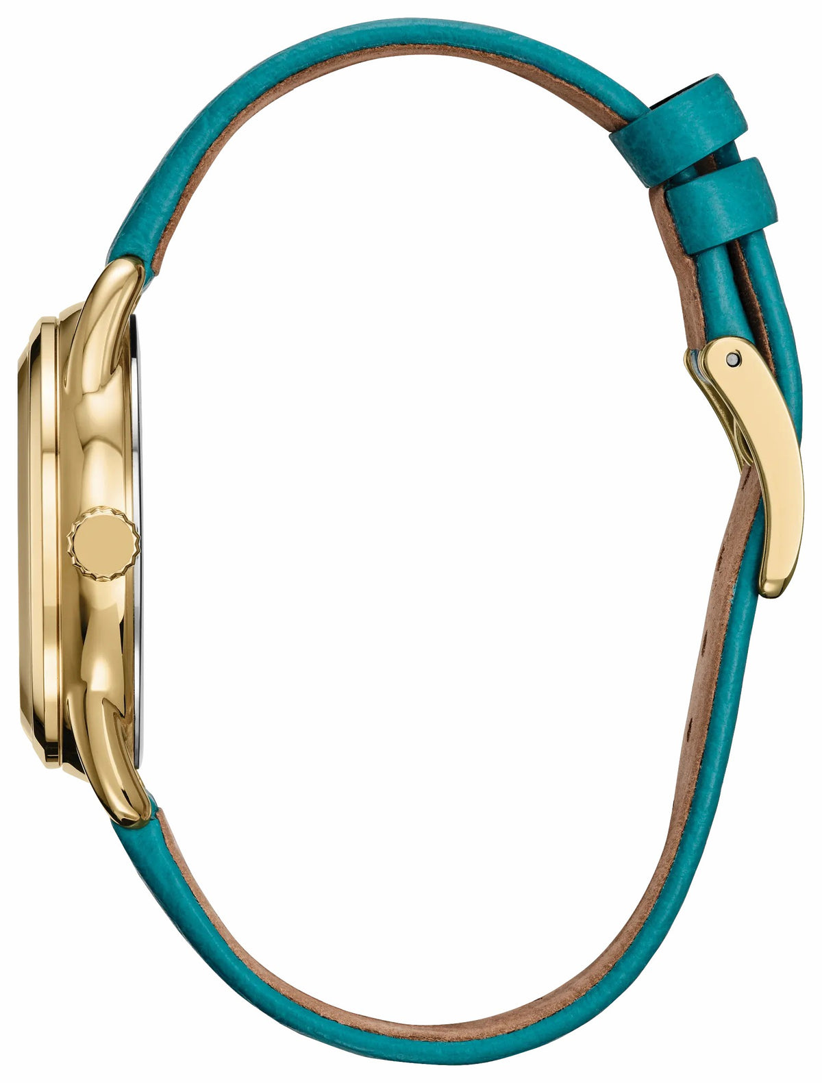 Citizen Sale - Moana's Ocean Adventure Champagne Dial Leather Strap FE6182-46Y