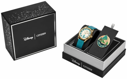 Citizen Sale - Moana's Ocean Adventure Champagne Dial Leather Strap FE6182-46Y