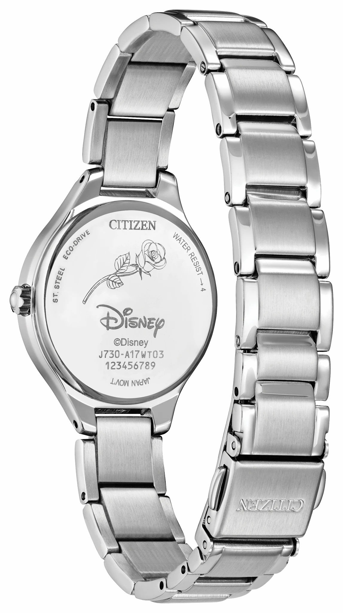 Citizen Best Price - Mickey Mouse and Minnie Mouse Tango Gray Dial Stainless Steel Bracelet FE2101-58W