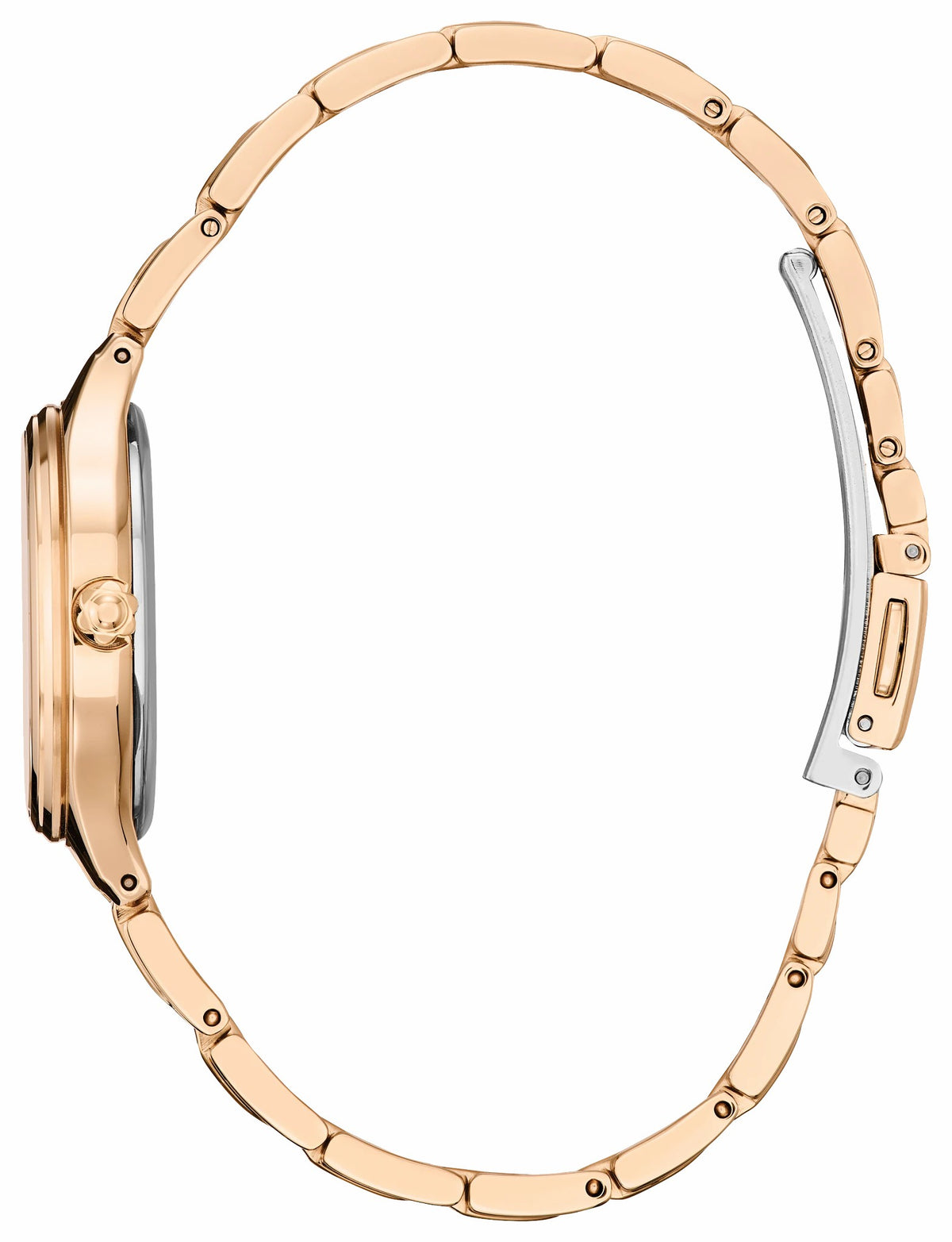 Citizen Essential - Mickey Mouse & Minnie Mouse Take Paris White Dial Stainless Steel Bracelet FE2103-52D