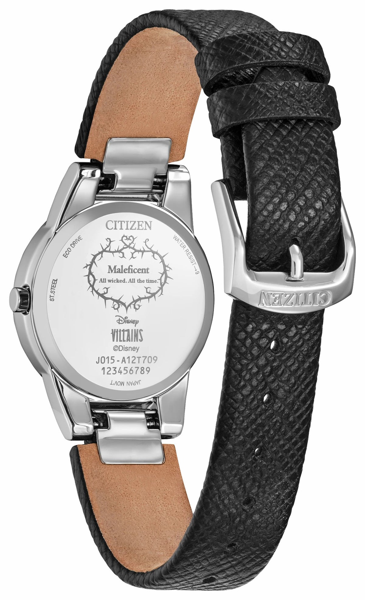 Citizen Exclusive - Maleficent's Charm Gray Dial Leather Strap GA1080-41Y