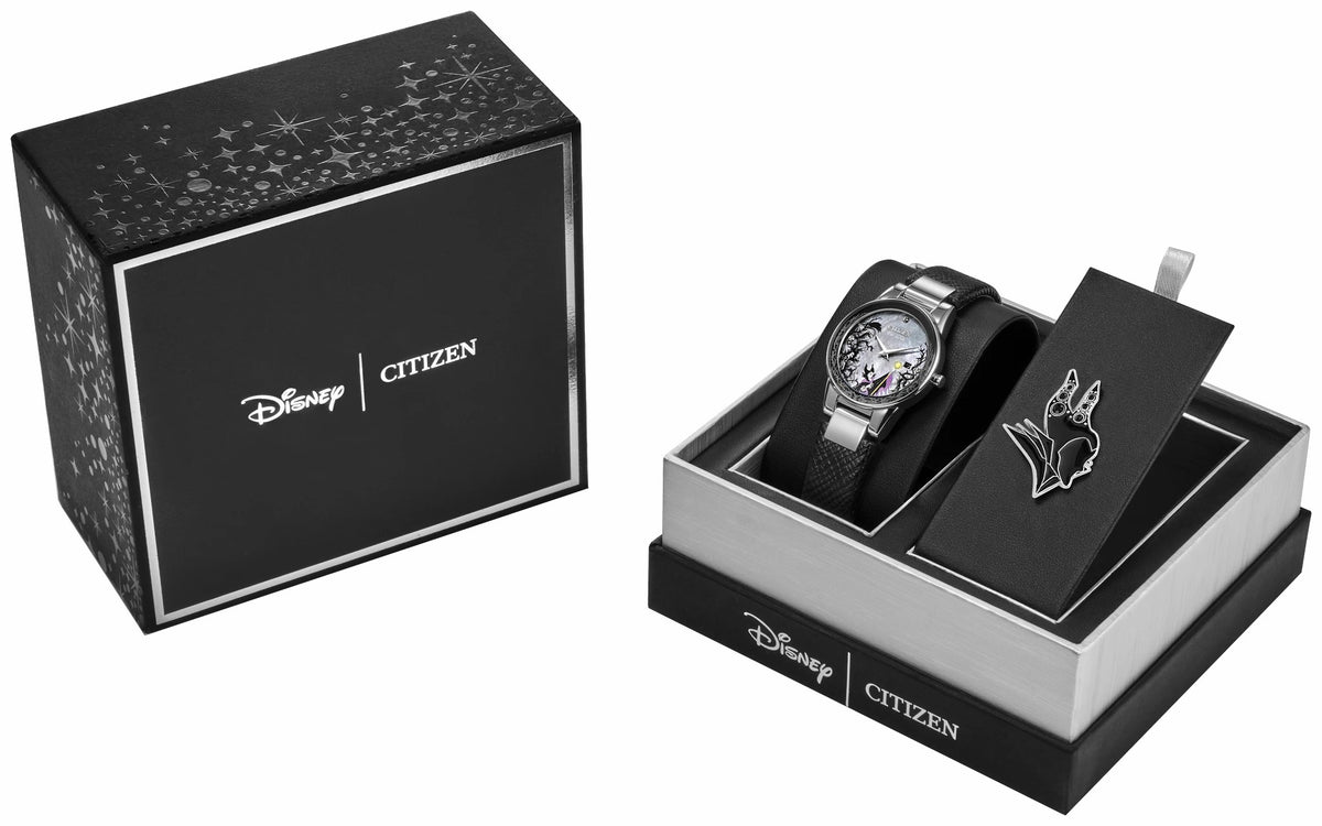 Citizen Exclusive - Maleficent's Charm Gray Dial Leather Strap GA1080-41Y