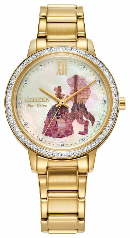 Citizen Recommended - Belle and Beast Gold-Tone Dial Stainless Steel Bracelet FE7048-51D