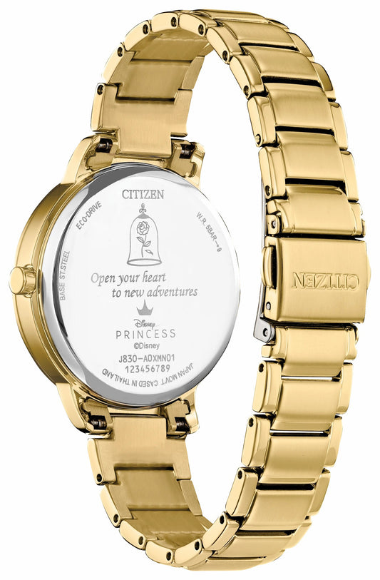Citizen Recommended - Belle and Beast Gold-Tone Dial Stainless Steel Bracelet FE7048-51D