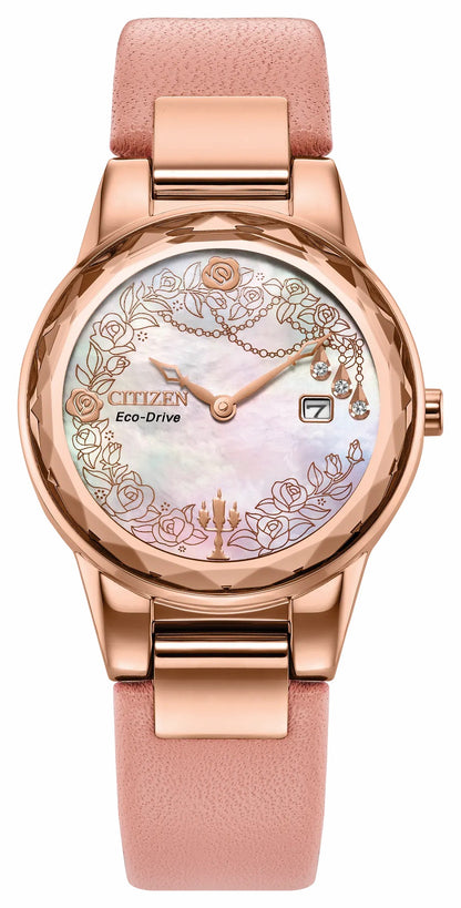 Citizen New - Belle, Eternal Beauty White Dial Leather Strap GA1083-43D