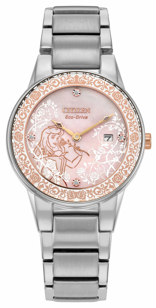 Citizen Best Price - Aurora Enchanted Pink Dial Stainless Steel Bracelet GA1081-65N