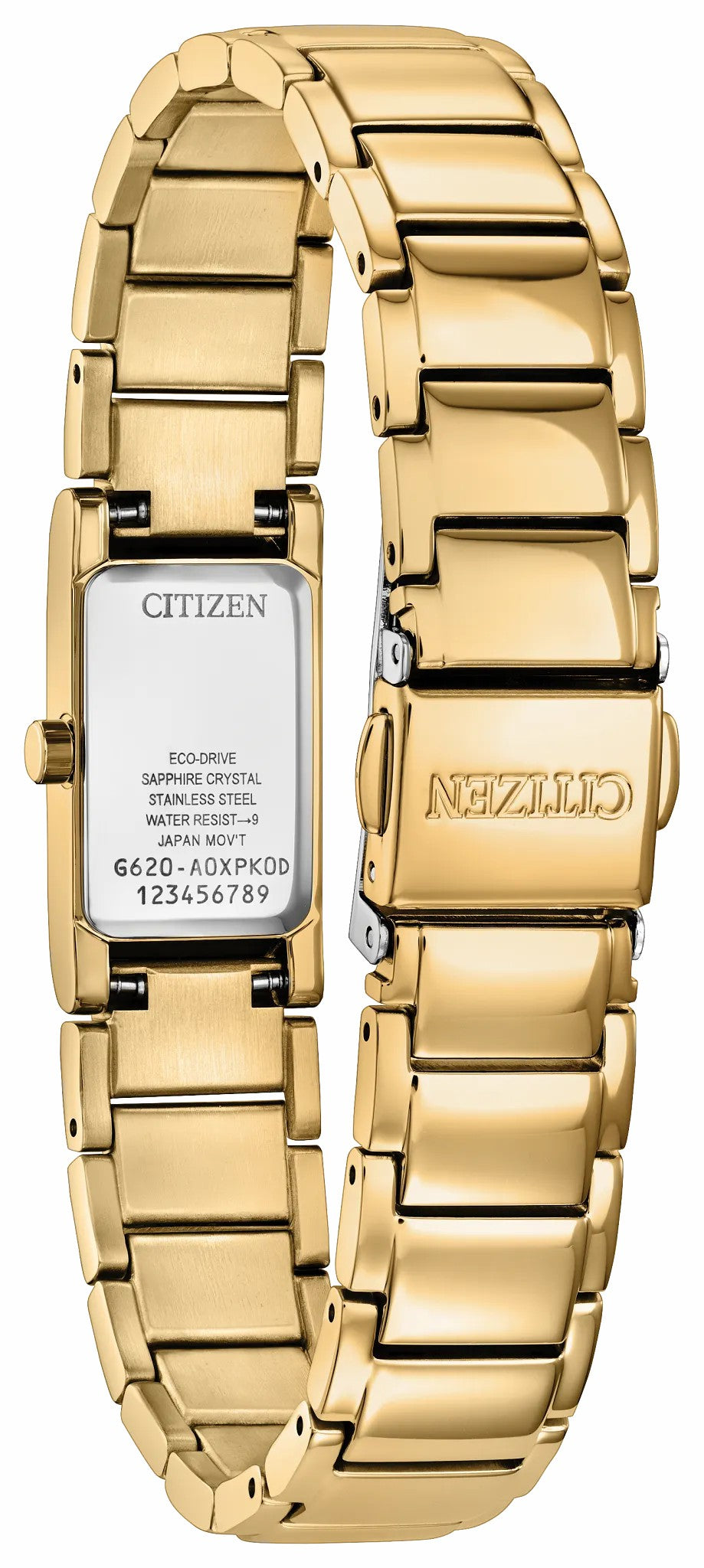 Citizen Quality - Axiom Gold-Tone Dial Stainless Steel Bracelet EG7052-59P