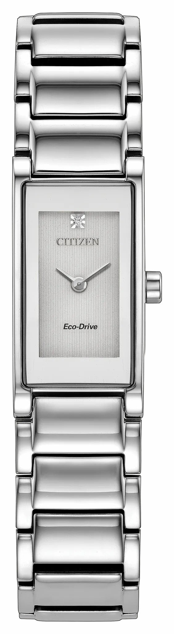 Citizen Latest - Axiom Silver-Tone Dial Stainless Steel Bracelet EG7051-51A