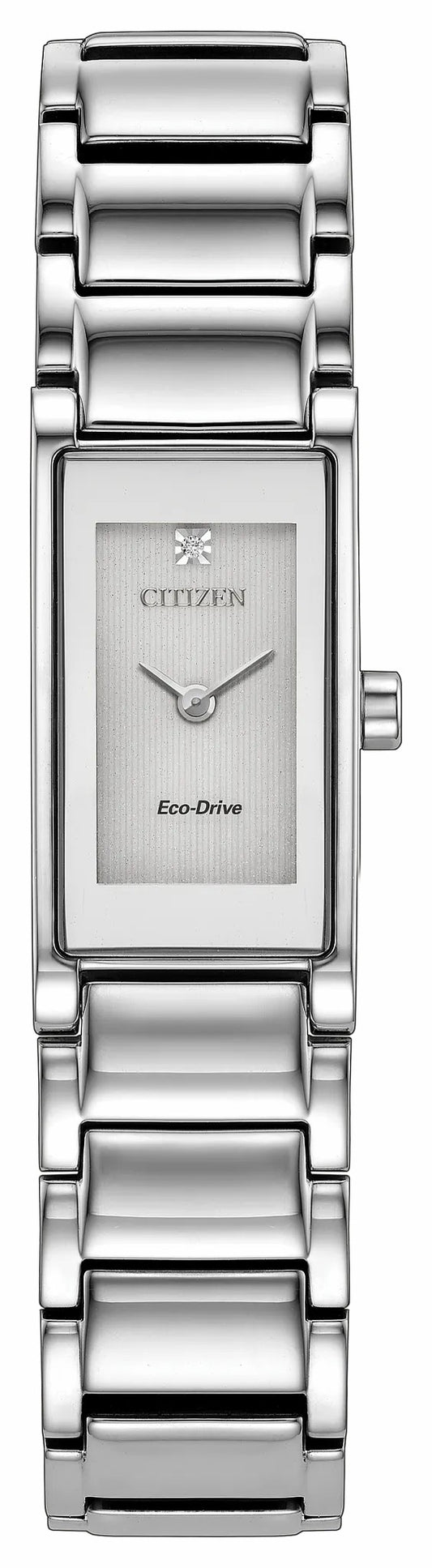 Citizen Latest - Axiom Silver-Tone Dial Stainless Steel Bracelet EG7051-51A