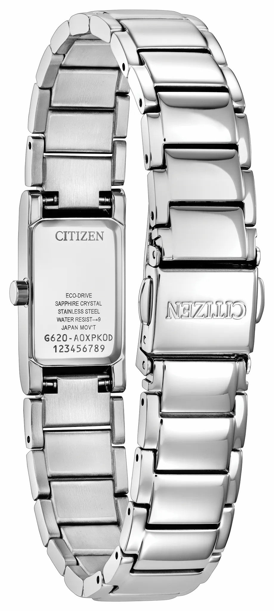 Citizen Latest - Axiom Silver-Tone Dial Stainless Steel Bracelet EG7051-51A