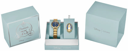 Citizen Great Value - Citizen L Cinderella 75th Anniversary Blue Dial Stainless Steel Bracelet EM1068-69W