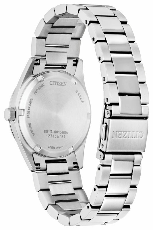 Citizen Hot Sale - Sport Luxury Light Blue Dial Stainless Steel Bracelet EW2700-54L