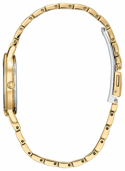 Citizen Sale - Belle Diamond Champagne Dial Stainless Steel Bracelet EX1492-59W