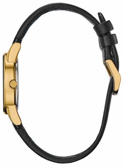 Citizen Customer Favorite - Citizen Axiom Ladies Eco-Drive Gold Black Dial Watch