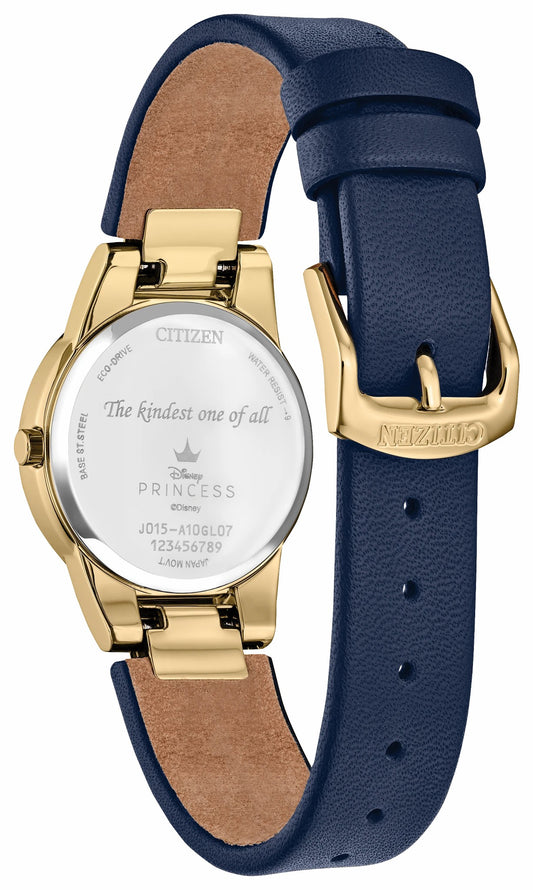 Citizen Deals - Snow White Flora Beige Dial Leather Strap GA1079-41W