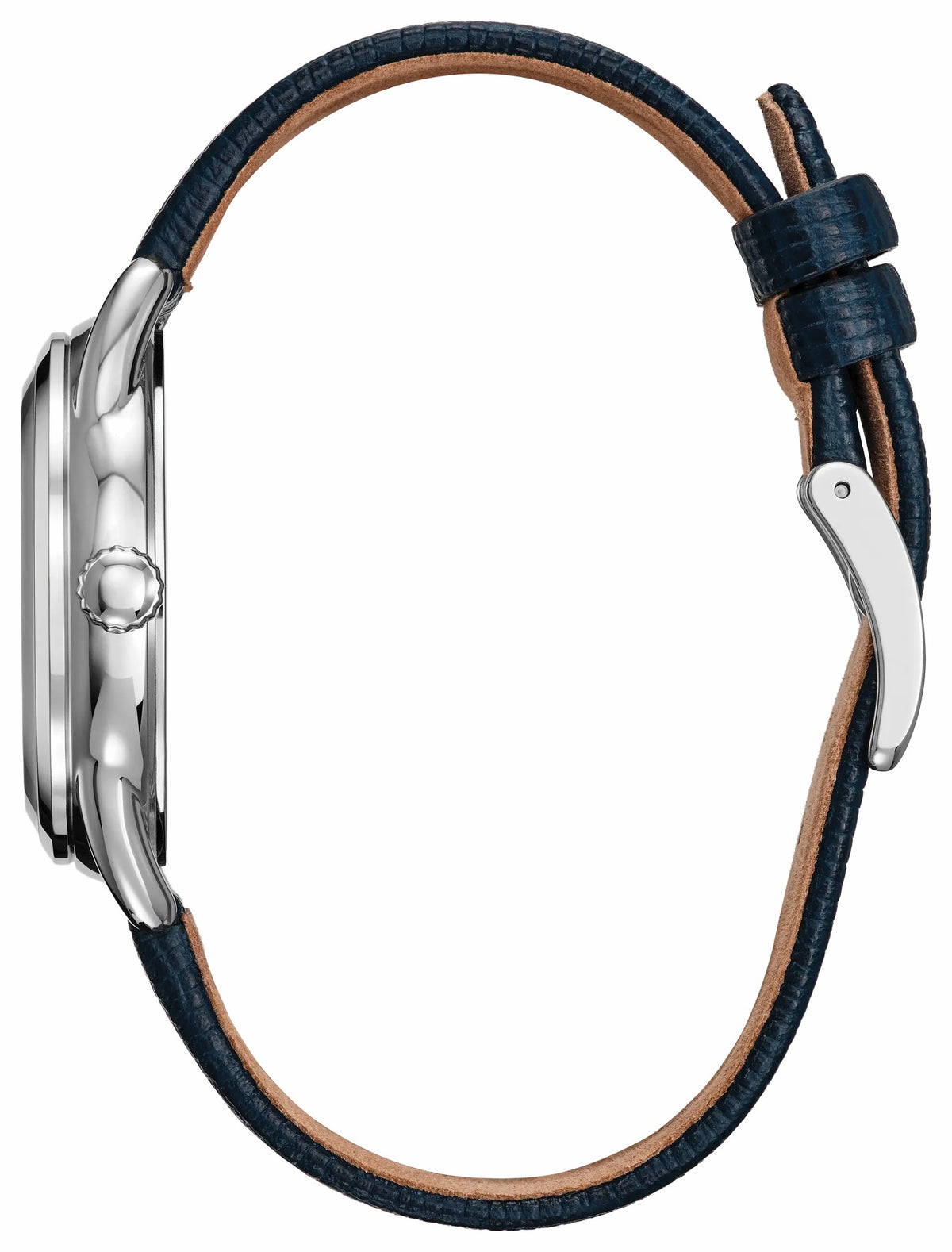 Citizen Deals - Mickey Mouse and Minnie Mouse Picnic Pedal Blue Dial Leather Strap FE7097-05W