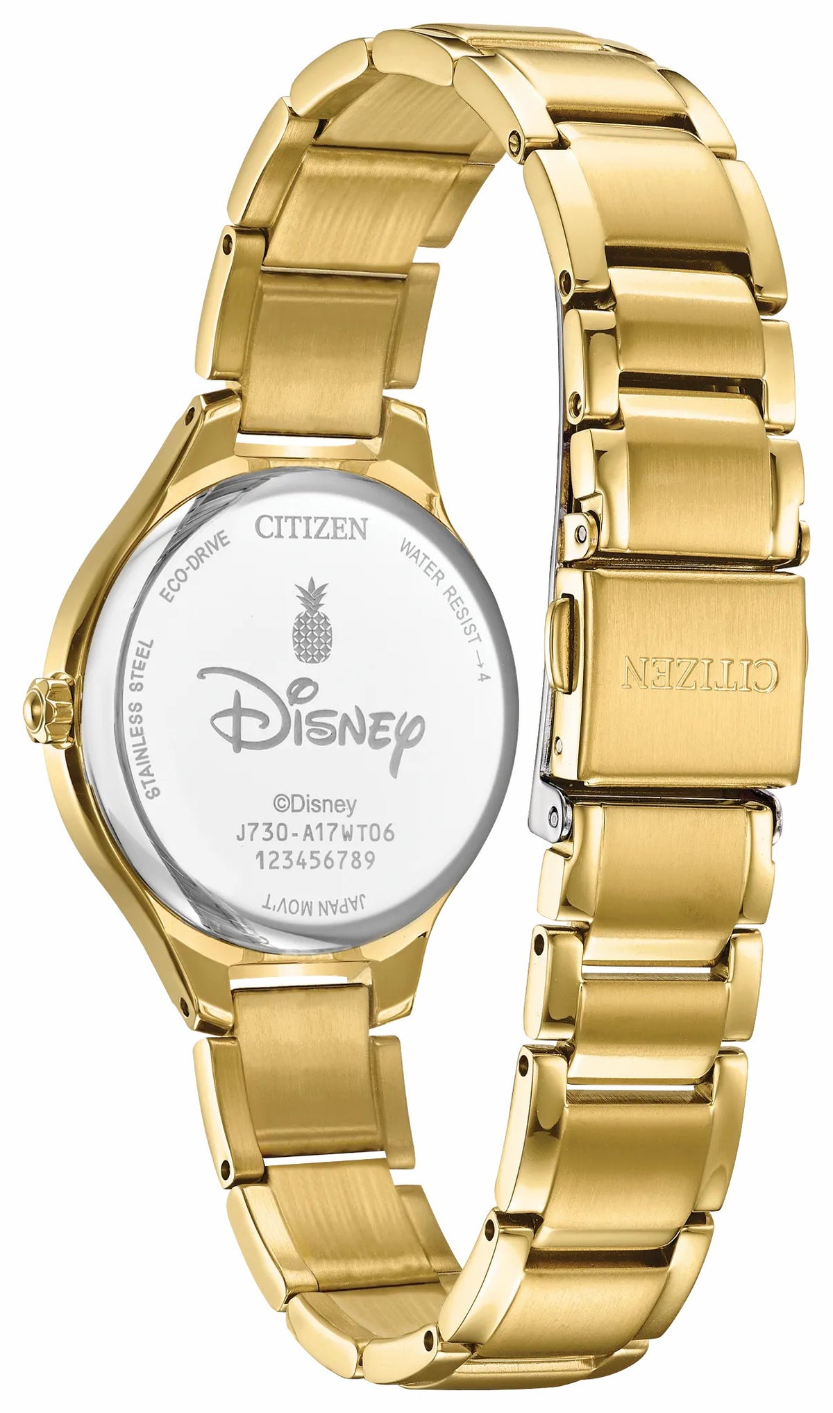 Citizen Featured - Aloha, Stitch! Blue Dial Stainless Steel Bracelet FE2108-59W