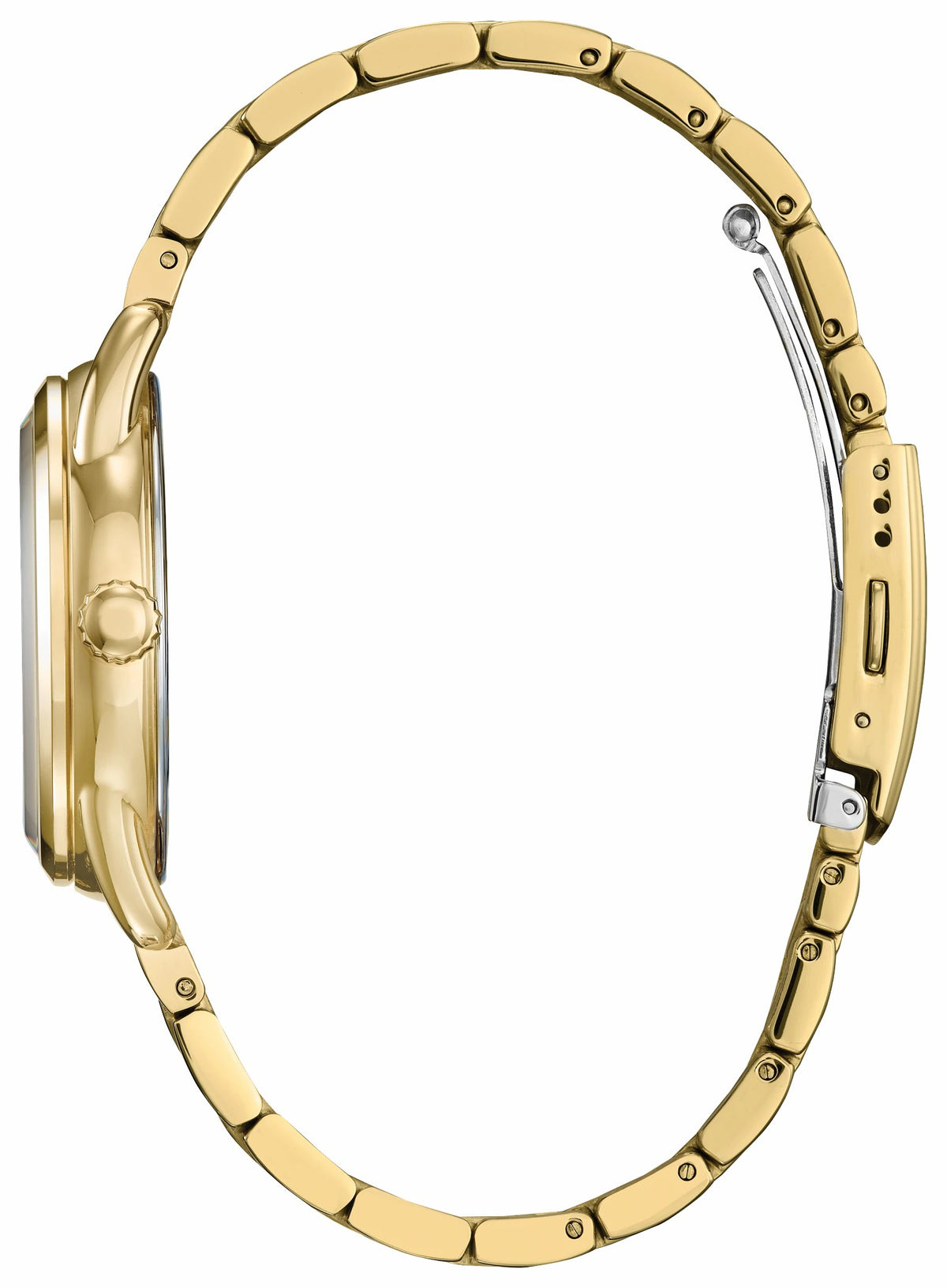 Citizen Hot Sale - Mickey Classic Silver-Tone Dial Stainless Steel Bracelet FE7093-57W