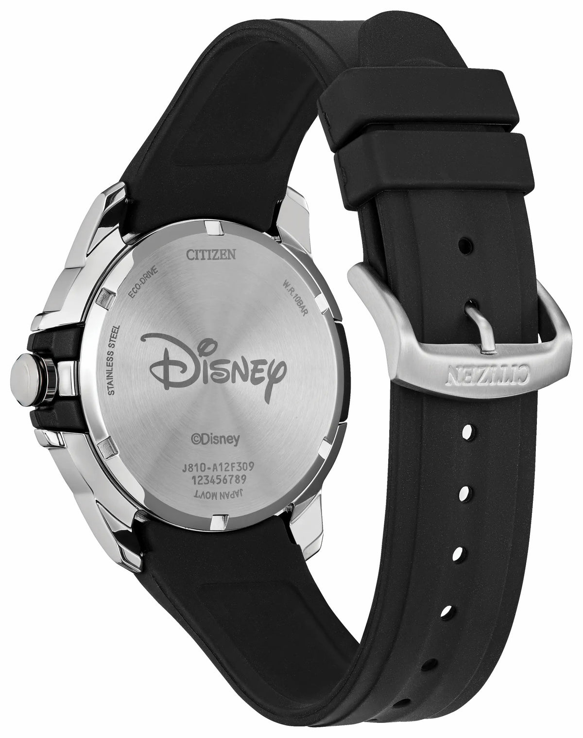 Citizen Exclusive - Mickey Mouse Goalie Green Dial Silicone Strap AW1656-08W