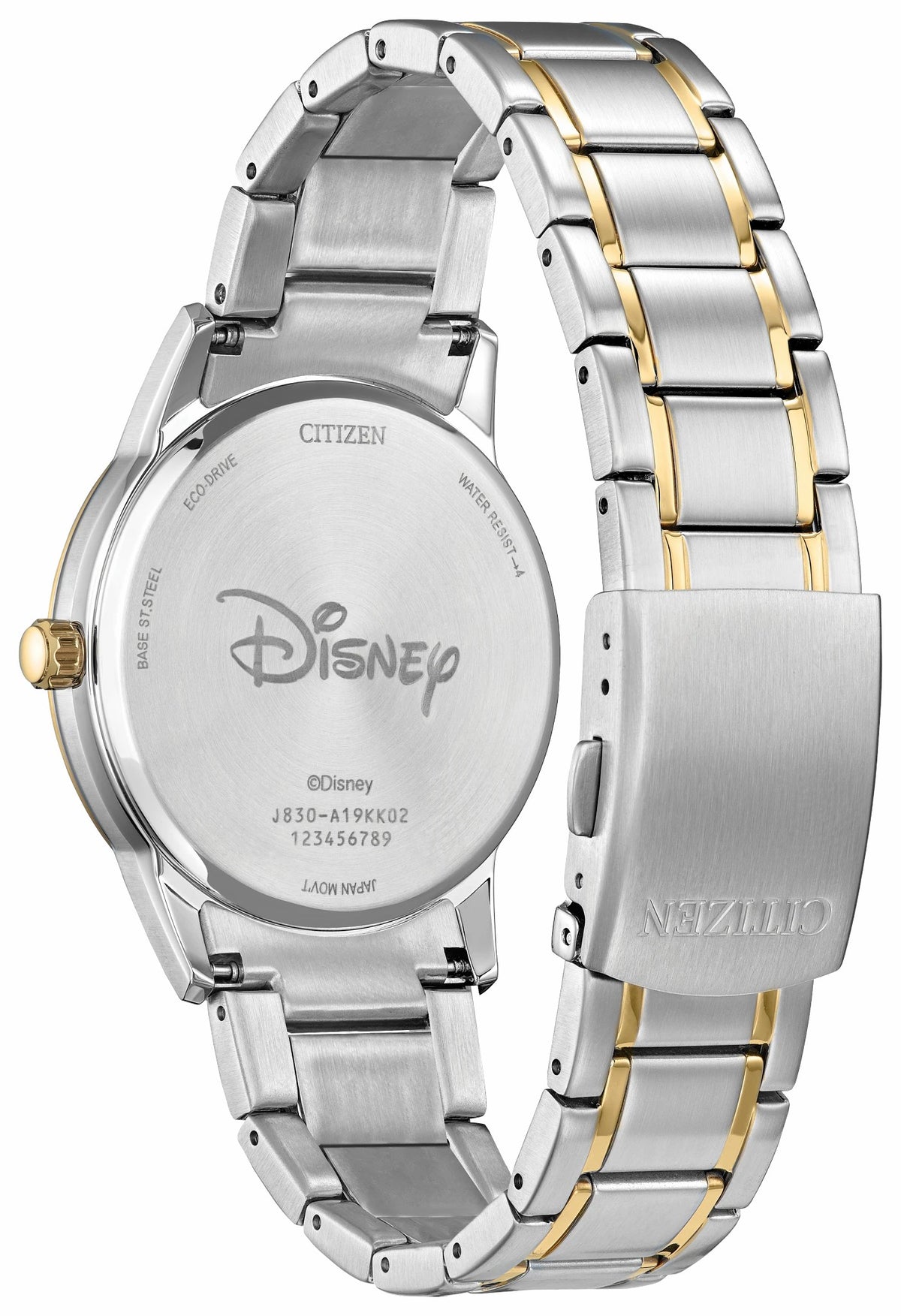 Citizen Special Offer - Sorcerer's Apprentice Mickey Blue Dial Stainless Steel Bracelet FE7064-71W