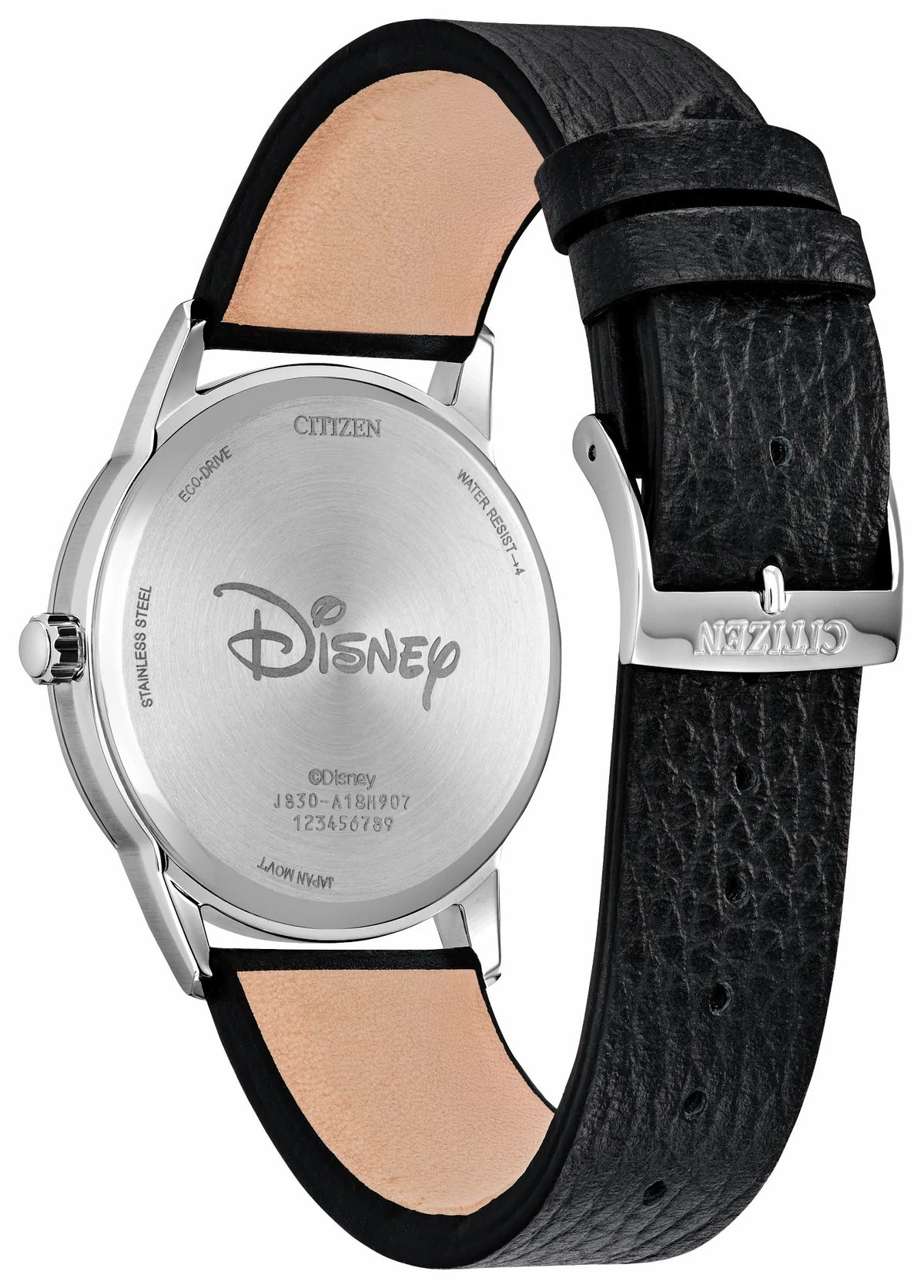 Citizen Smart Buy - Sensational Six Road Trip Silver-Tone Dial Leather Strap FE7110-09W