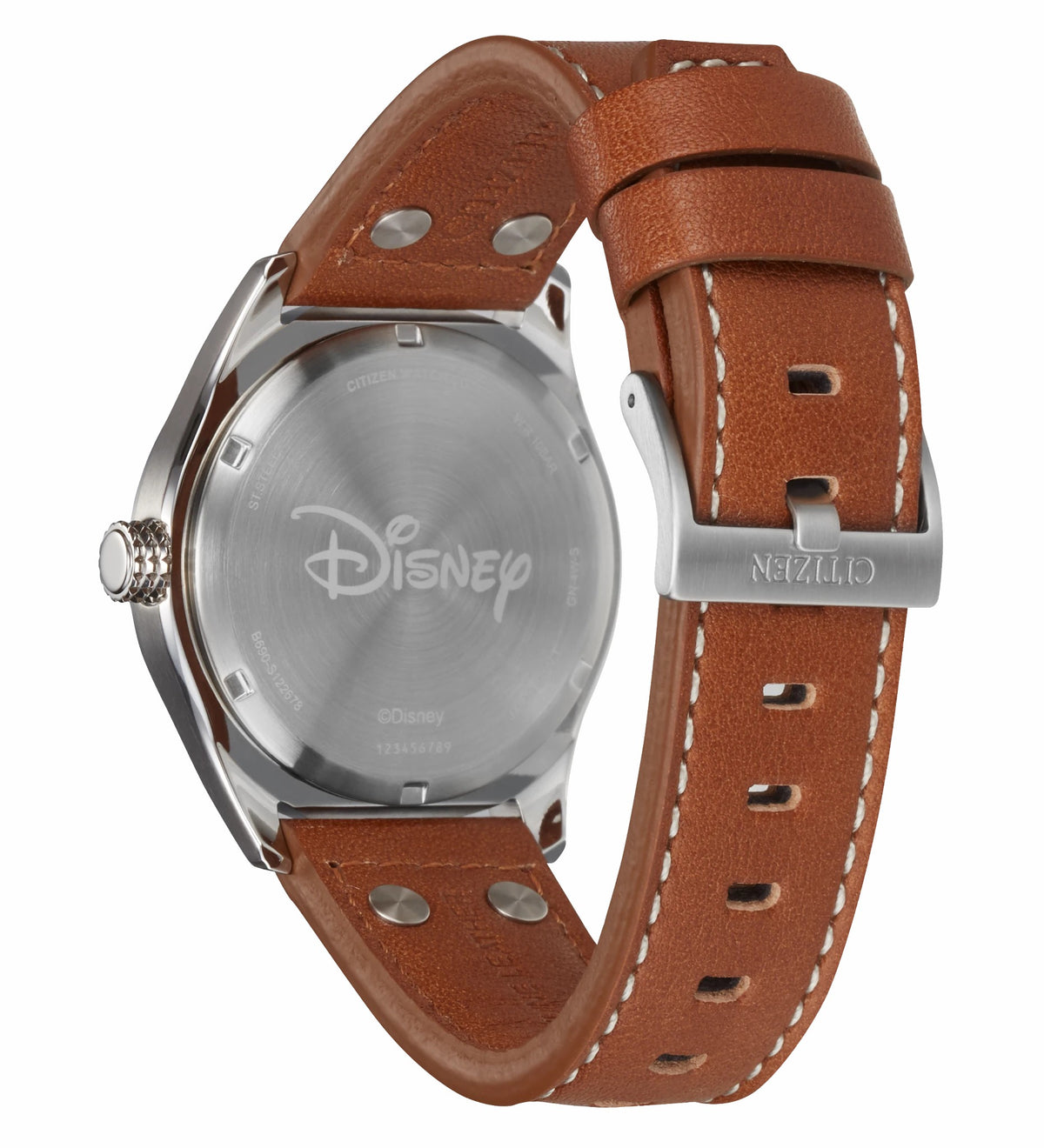 Citizen Popular - Mickey Aviator Ivory Dial Leather Strap BV1088-08W