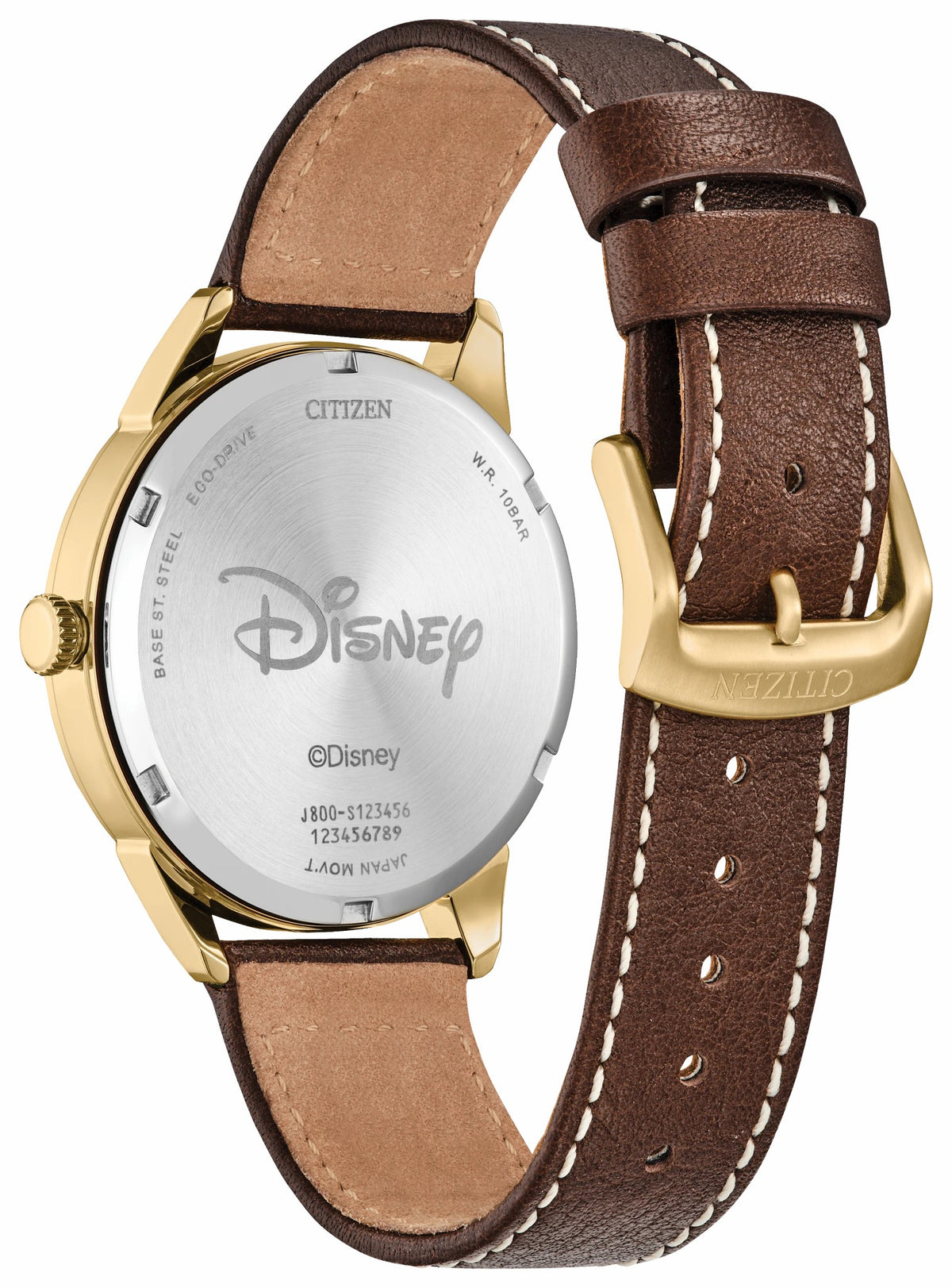 Citizen Great Value - Donald Duck and Crew Beige Dial Leather Strap AW0093-04W