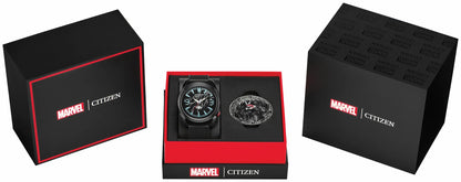 Citizen Classic - Venom "Lethal Protector" Black Dial Polyurethane Strap AW2065-41W