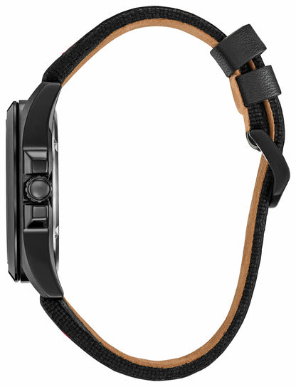 Citizen Best Price - Stark, Kinda Sorta Famous Black Dial Leather Strap AW2095-41W