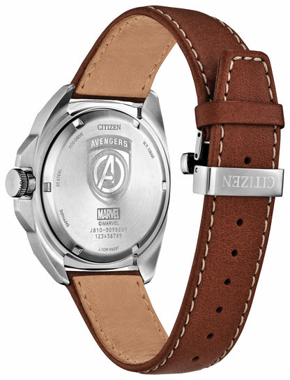 Citizen New - Avengers Legacy Black Dial Leather Strap AW1721-08W