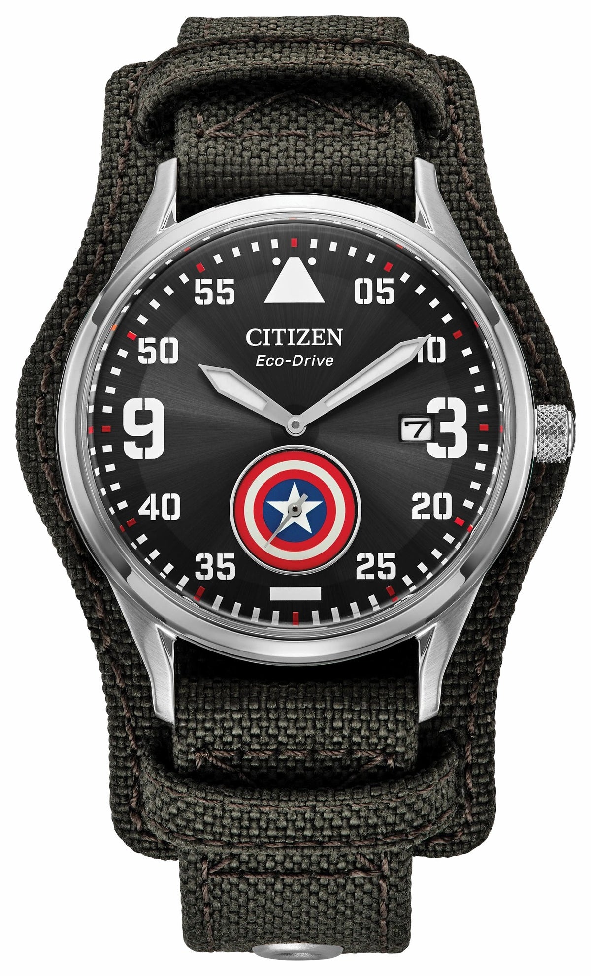 Citizen Everyday - Captain America Forever Black Dial CORDURA® Strap BV1140-00W