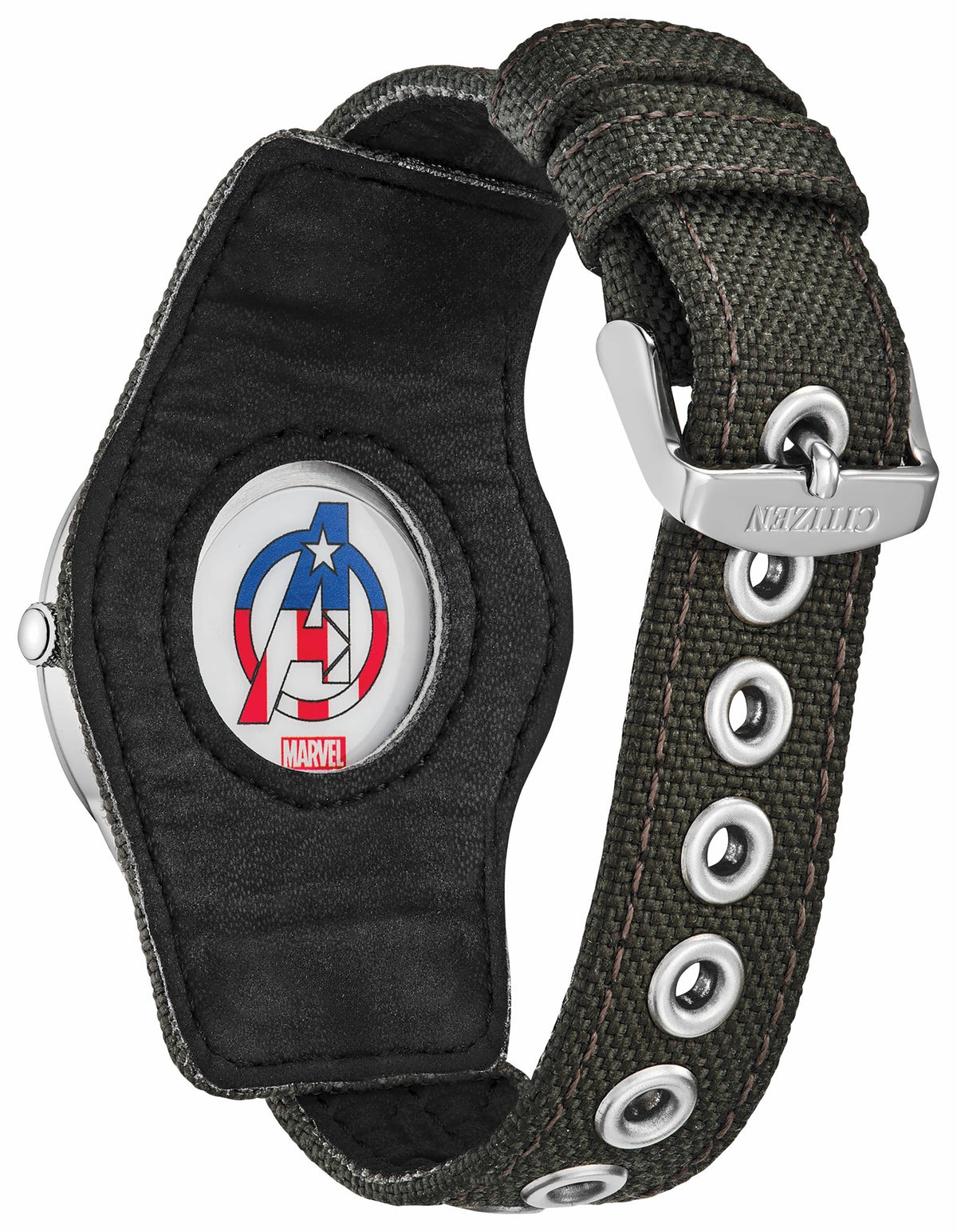 Citizen Everyday - Captain America Forever Black Dial CORDURA® Strap BV1140-00W