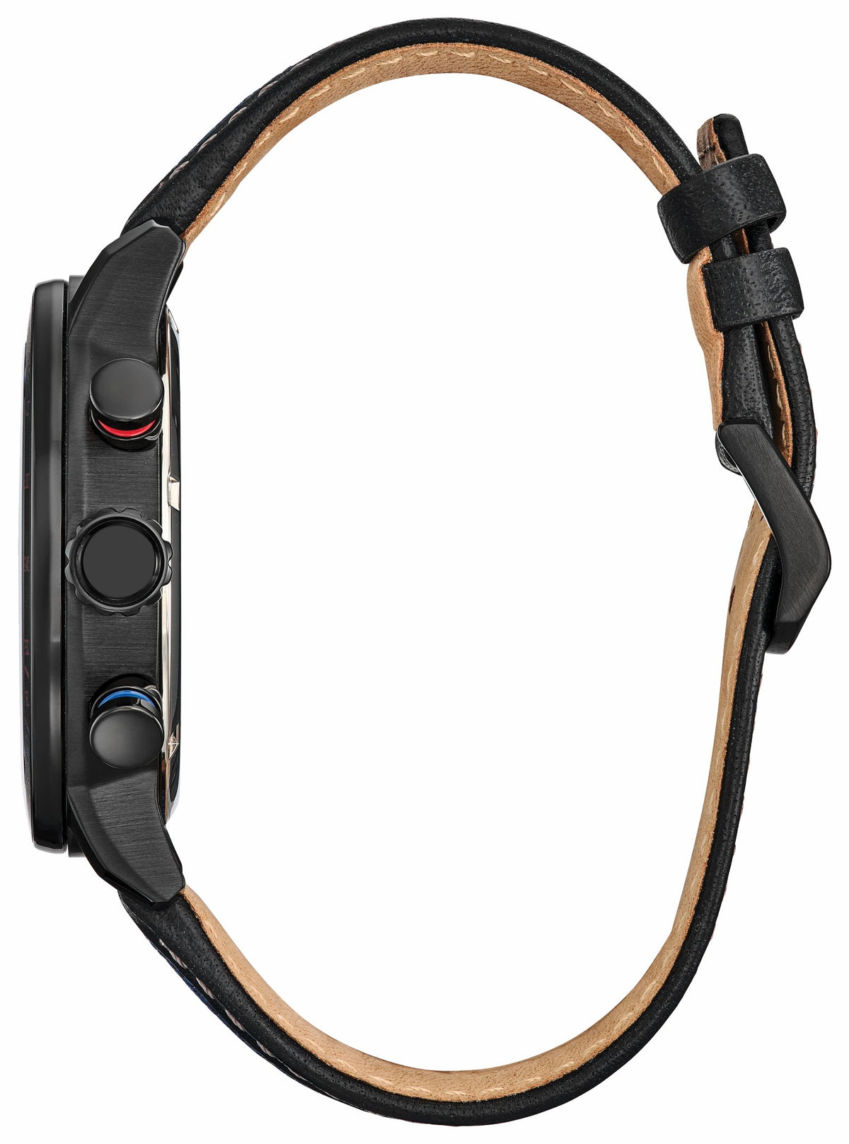 Citizen Signature - Spider-Man Double Vision Multiple Dial Nylon & Leather Strap CA0855-47W