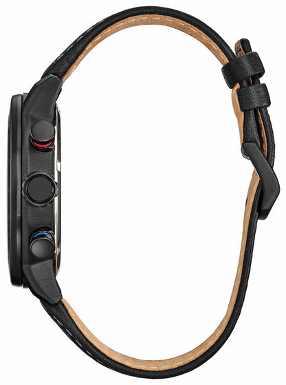 Citizen Signature - Spider-Man Double Vision Multiple Dial Nylon & Leather Strap CA0855-47W
