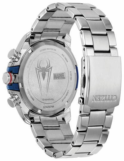 Citizen Best Seller - Citizen Spider-Man Eco-Drive Blue Dial Stainless Steel Watch